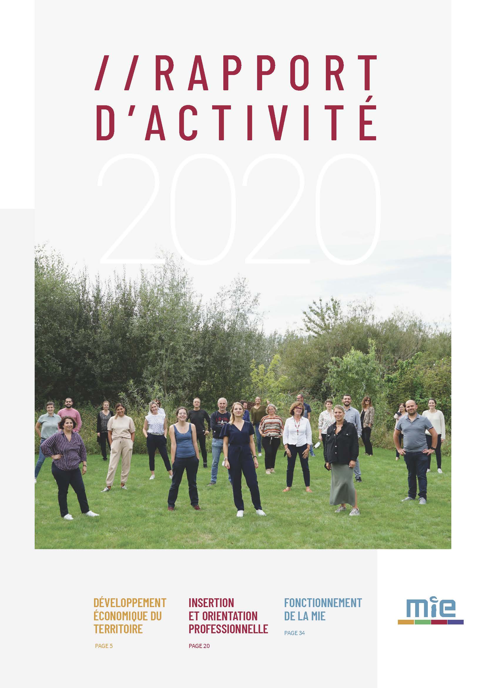 MiE Du Roubaisis RAPPORT D'ACTIVITE 2020